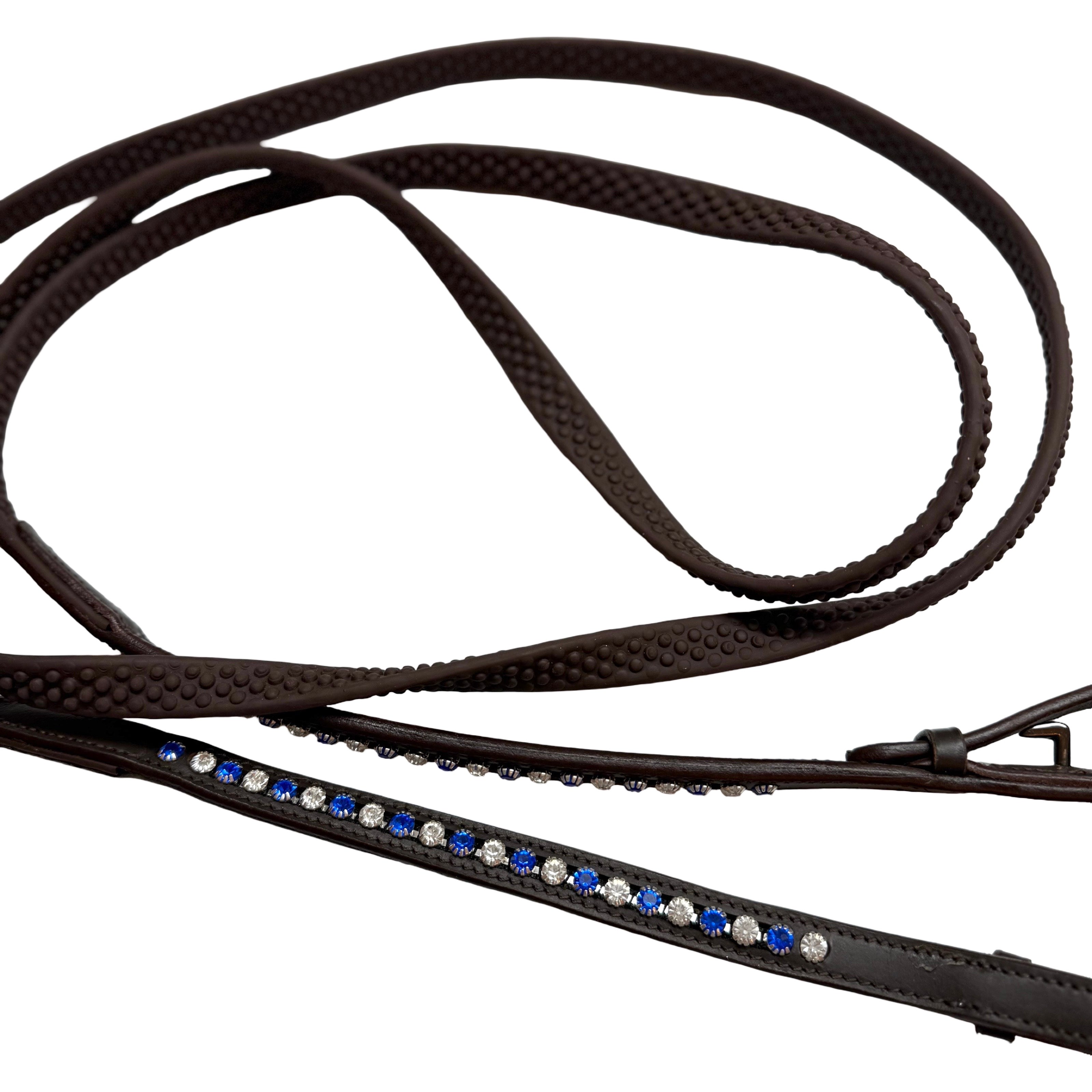 Rênes Stones Blue White