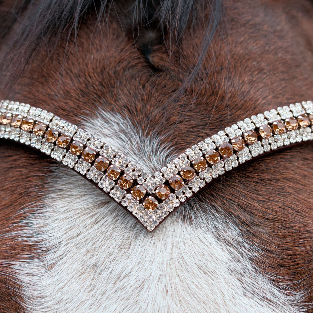 Frontal Sierra White and Gold