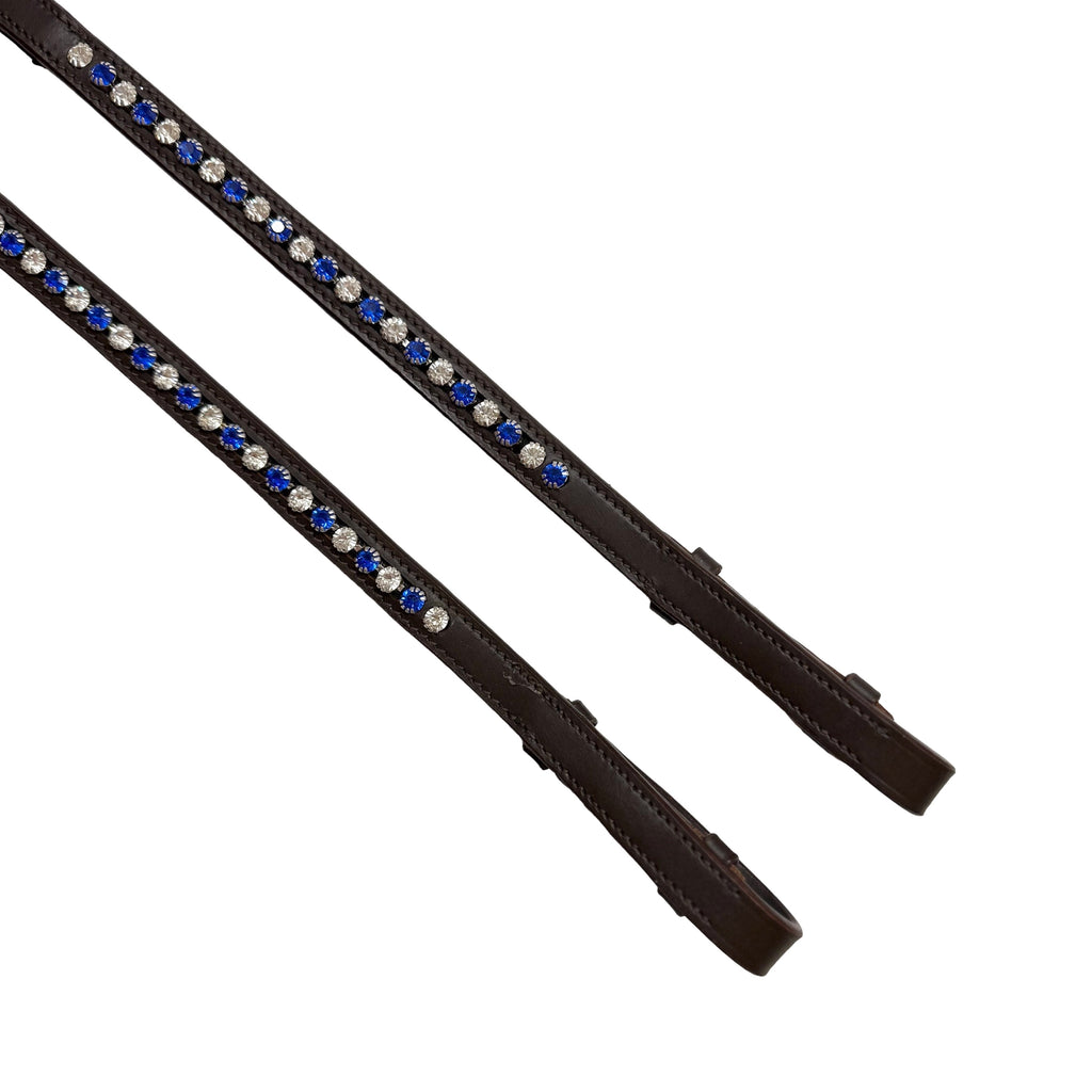 Rênes Stones Blue White