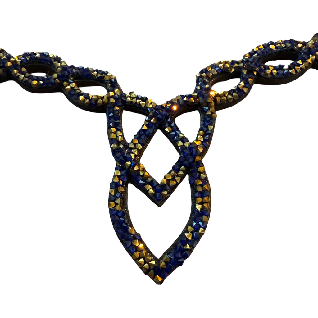 Frontal Shiloh Sapphire and Gold