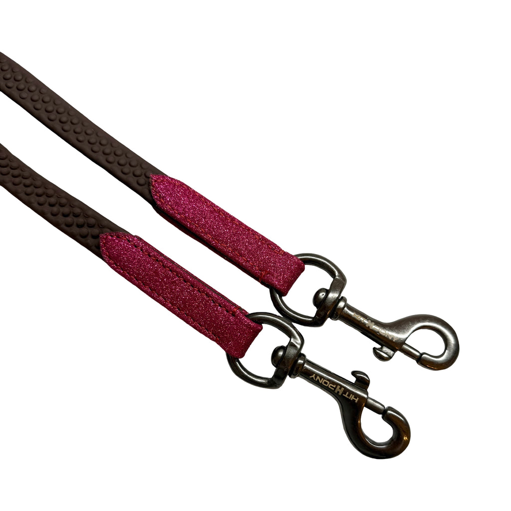 Rênes Hook Hot Pink Glitter