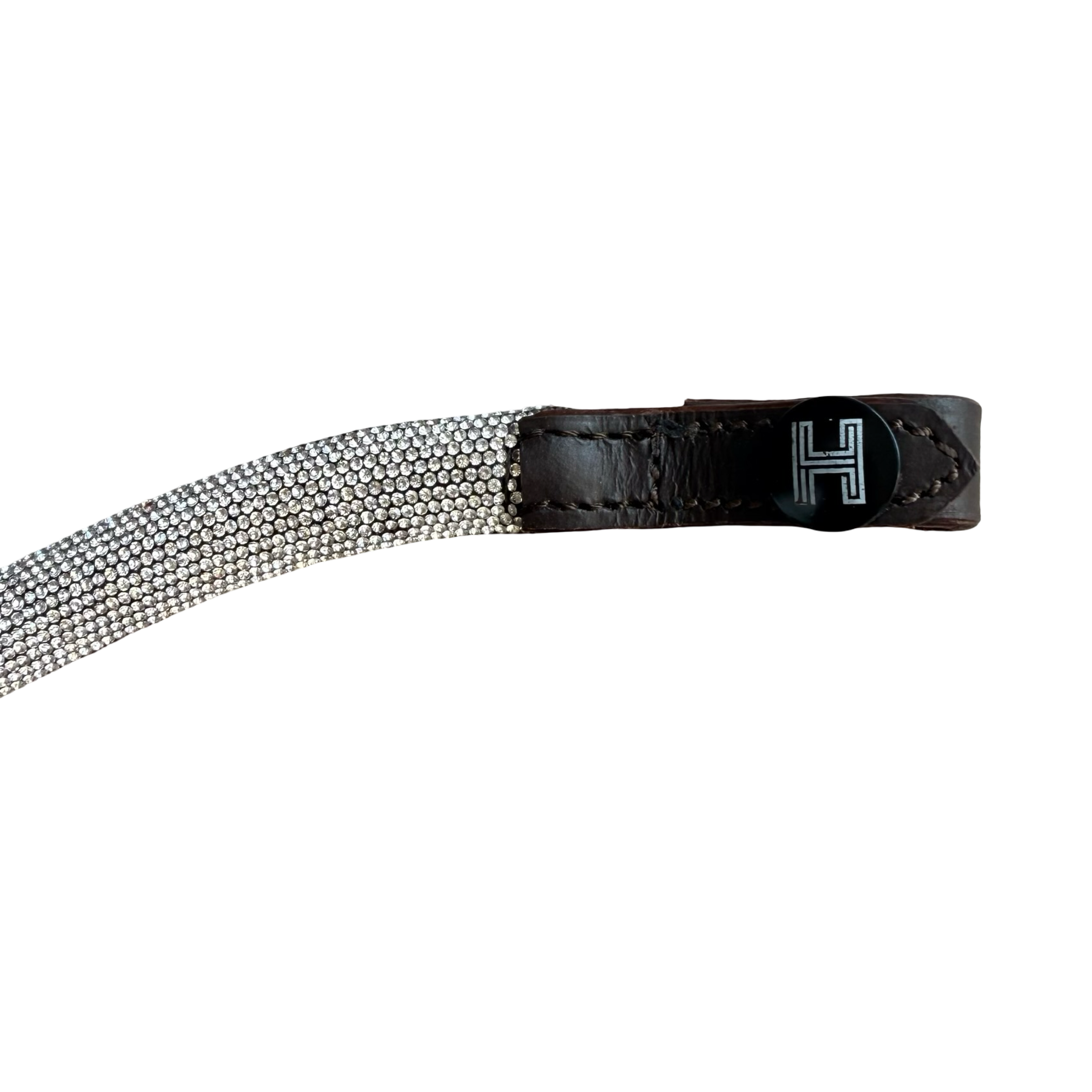 Frontal Shine Silver – Cuir Marron | HIT PONY
