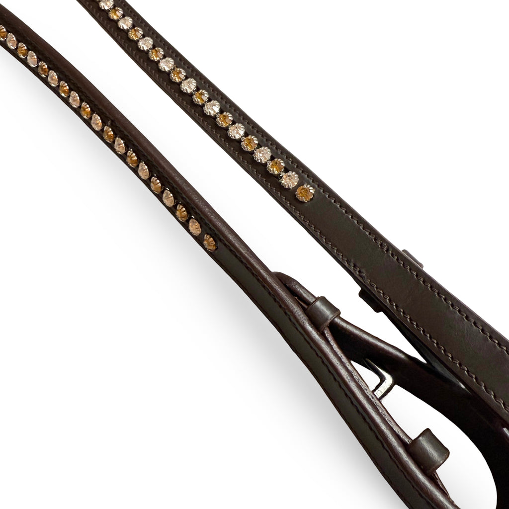 Rênes Stones Gold Brown