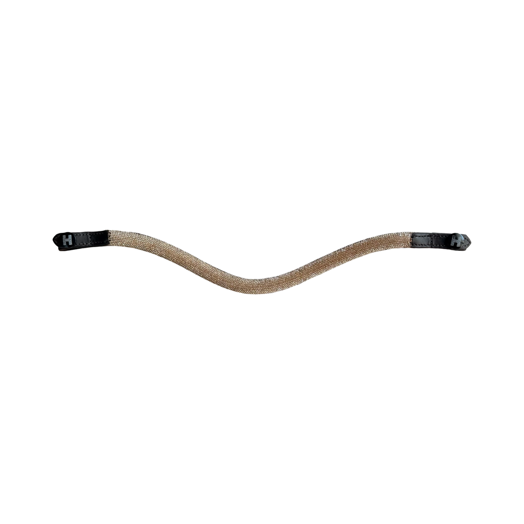 Frontal Shine Gold – Cuir Marron | HIT PONY