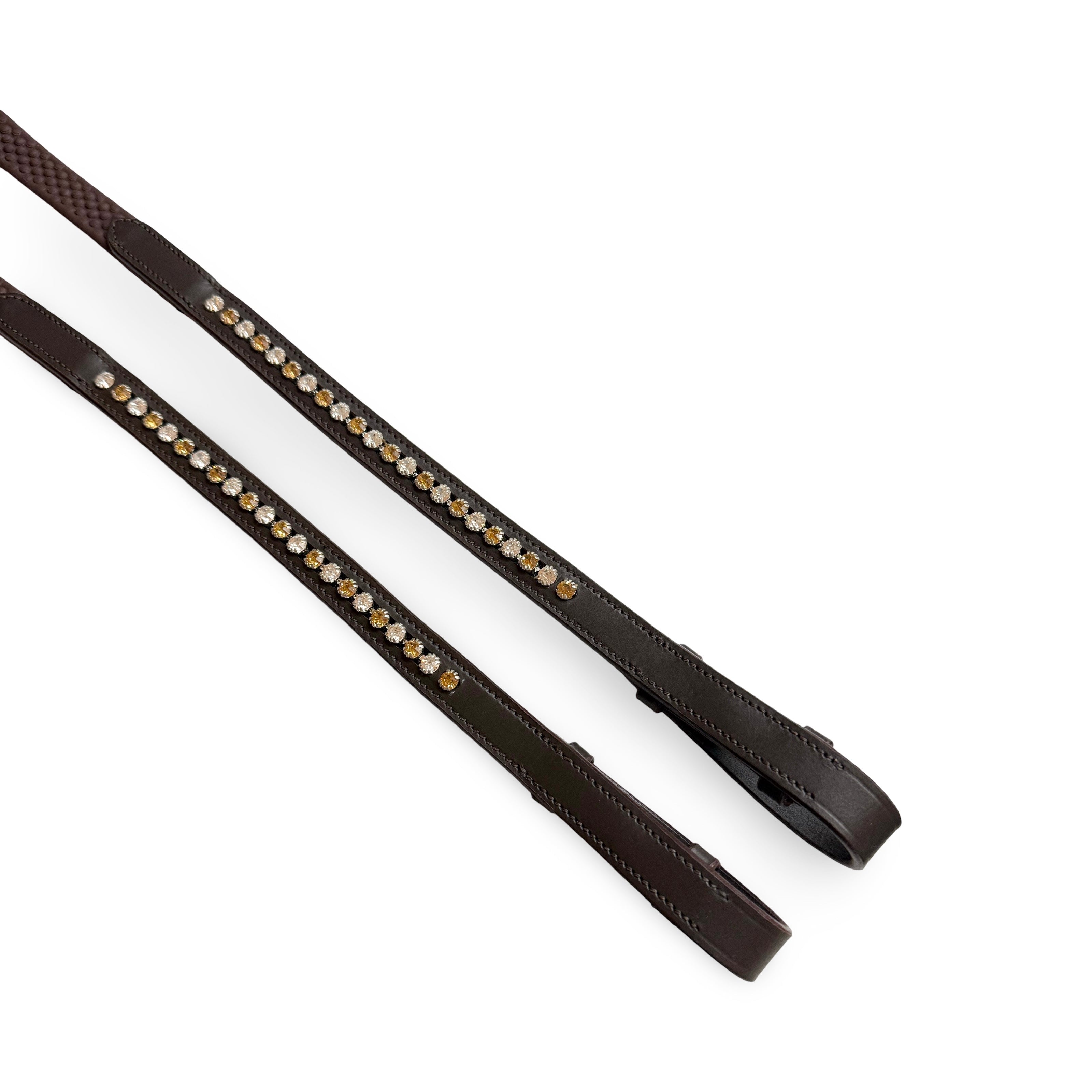 Rênes Stones Gold Brown