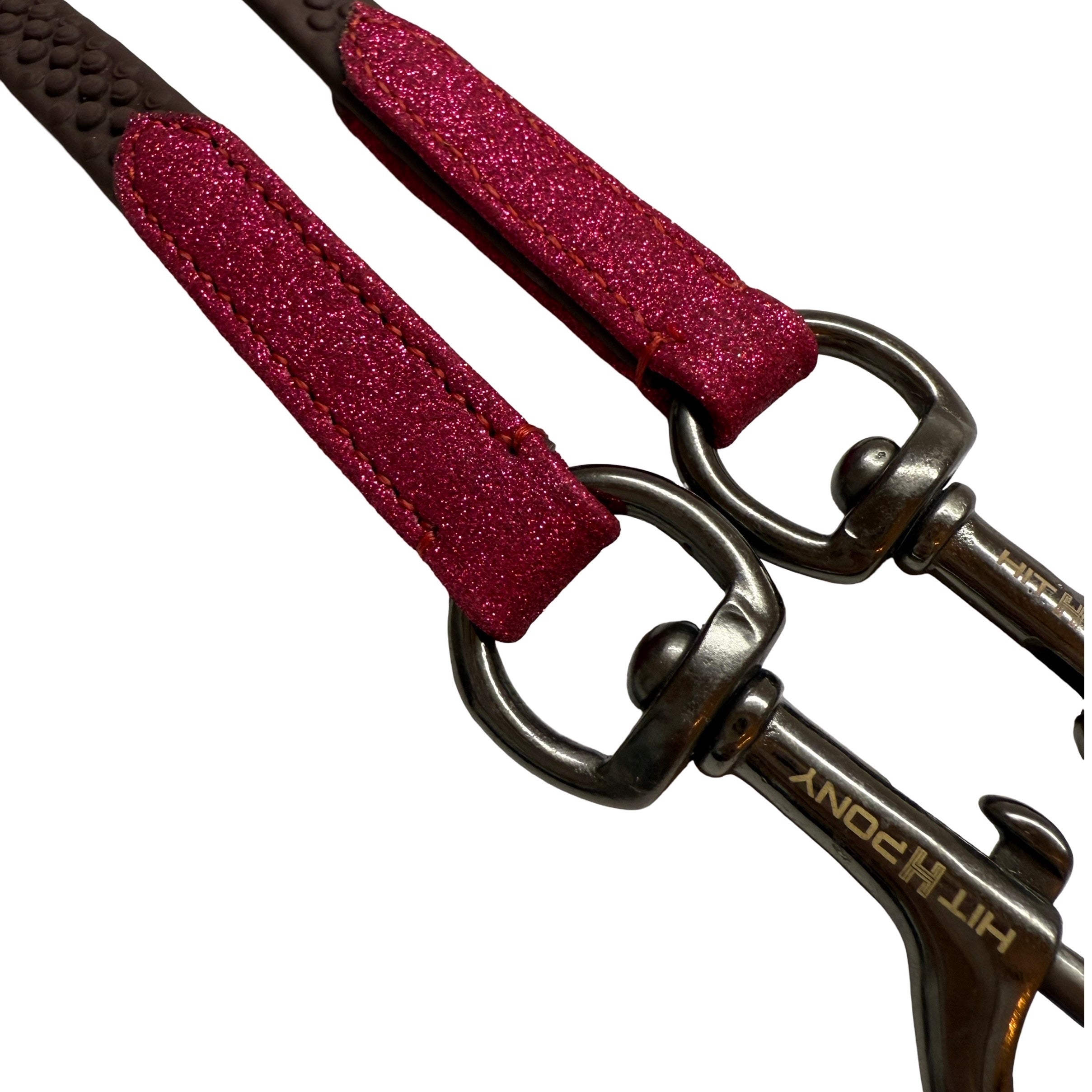 Rênes Hook Hot Pink Glitter