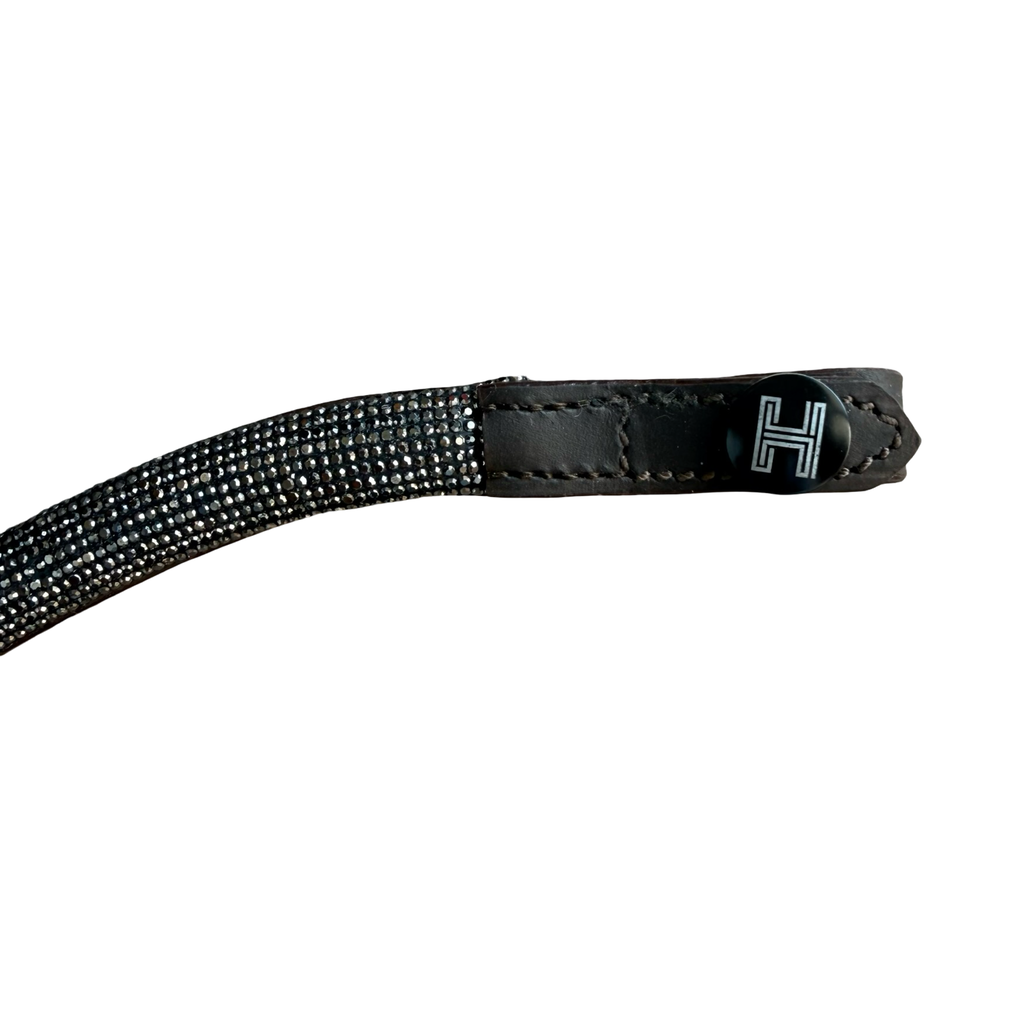 Frontal Shine Black – Cuir Marron | HIT PONY