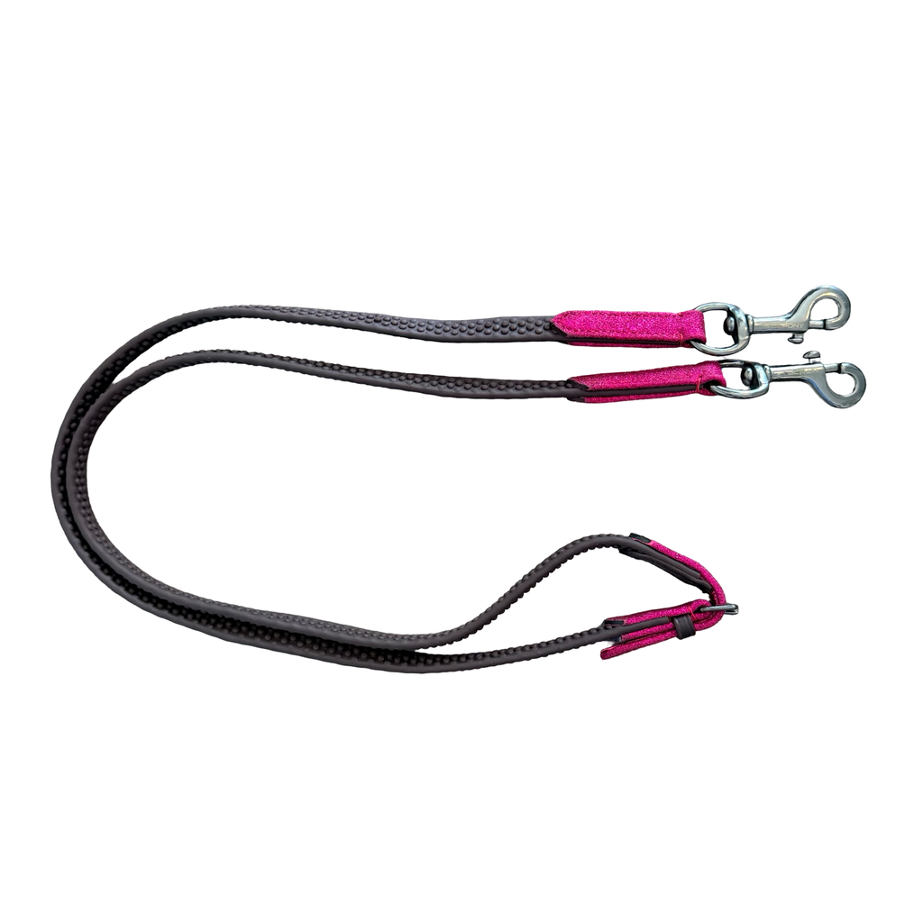 Zügel Haken Glitzer Hot Pink – Biothane Glitzer | HIT PONY