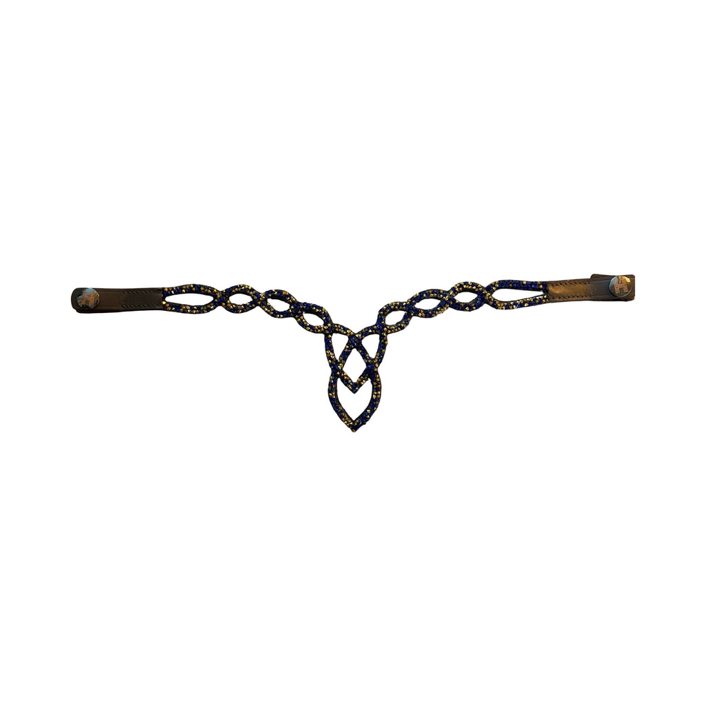 Frontal Shiloh Sapphire and Gold