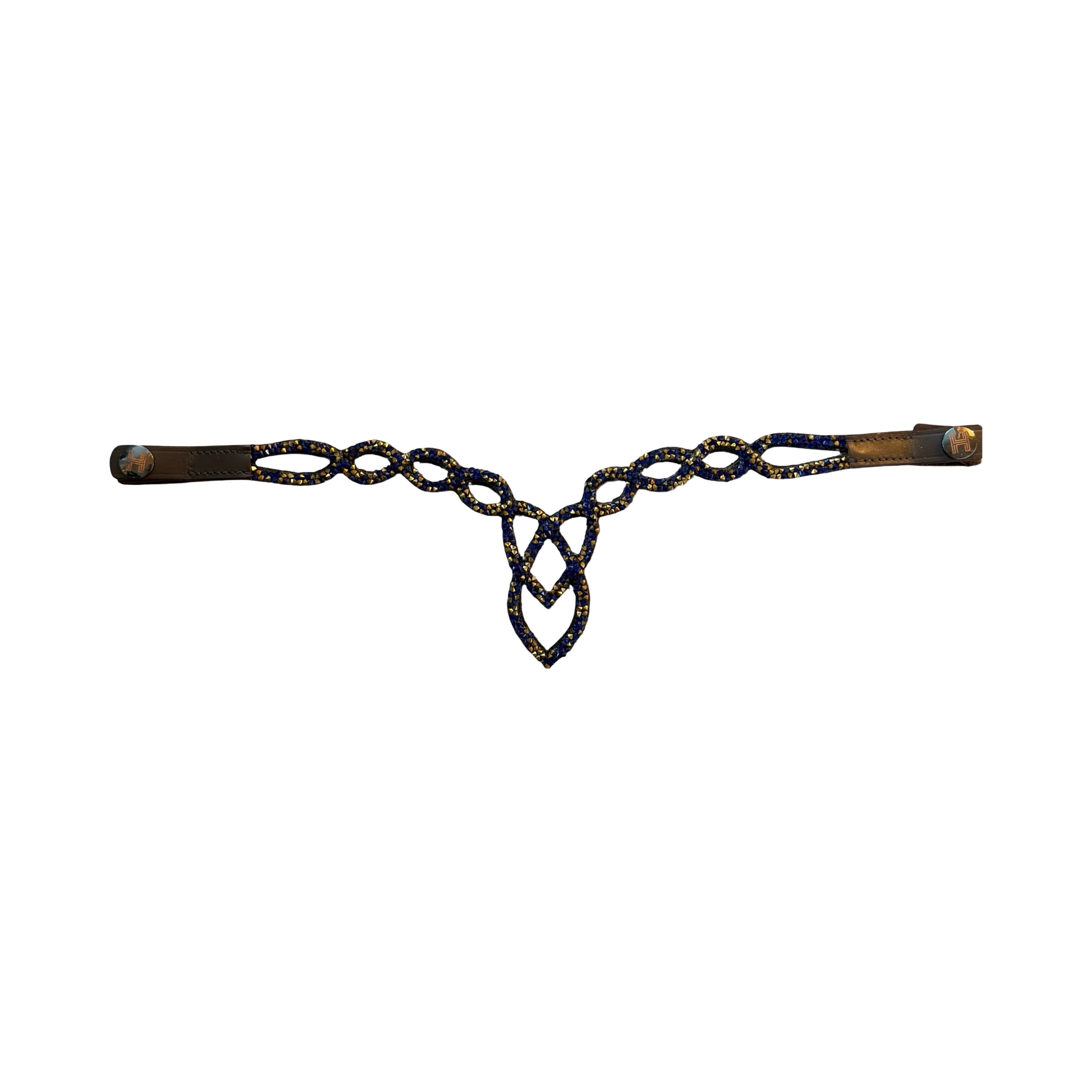 Frontal Shiloh Sapphire and Gold