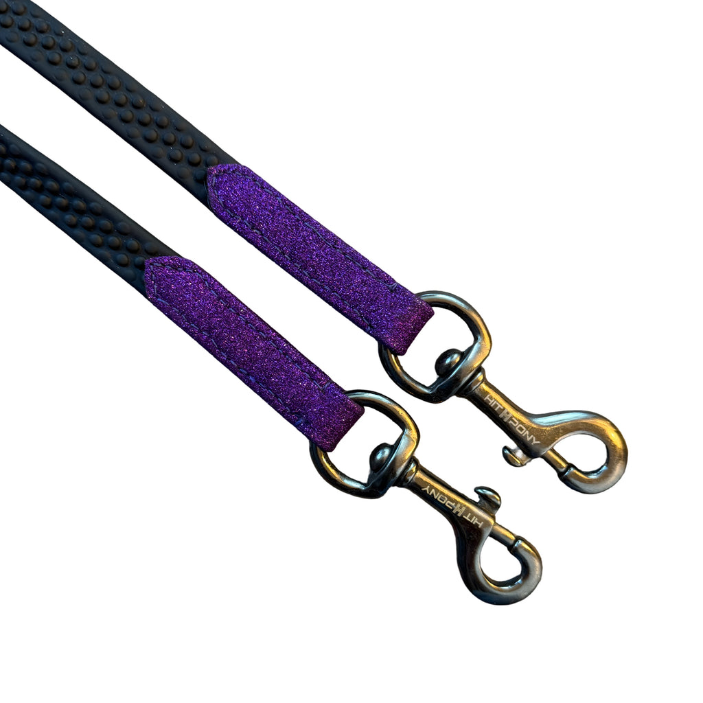 Rênes Hook Violet Glitter