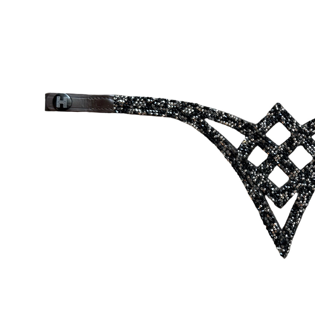 Frontal Geneva Sparkles Black – Paillettes Noires | HIT PONY