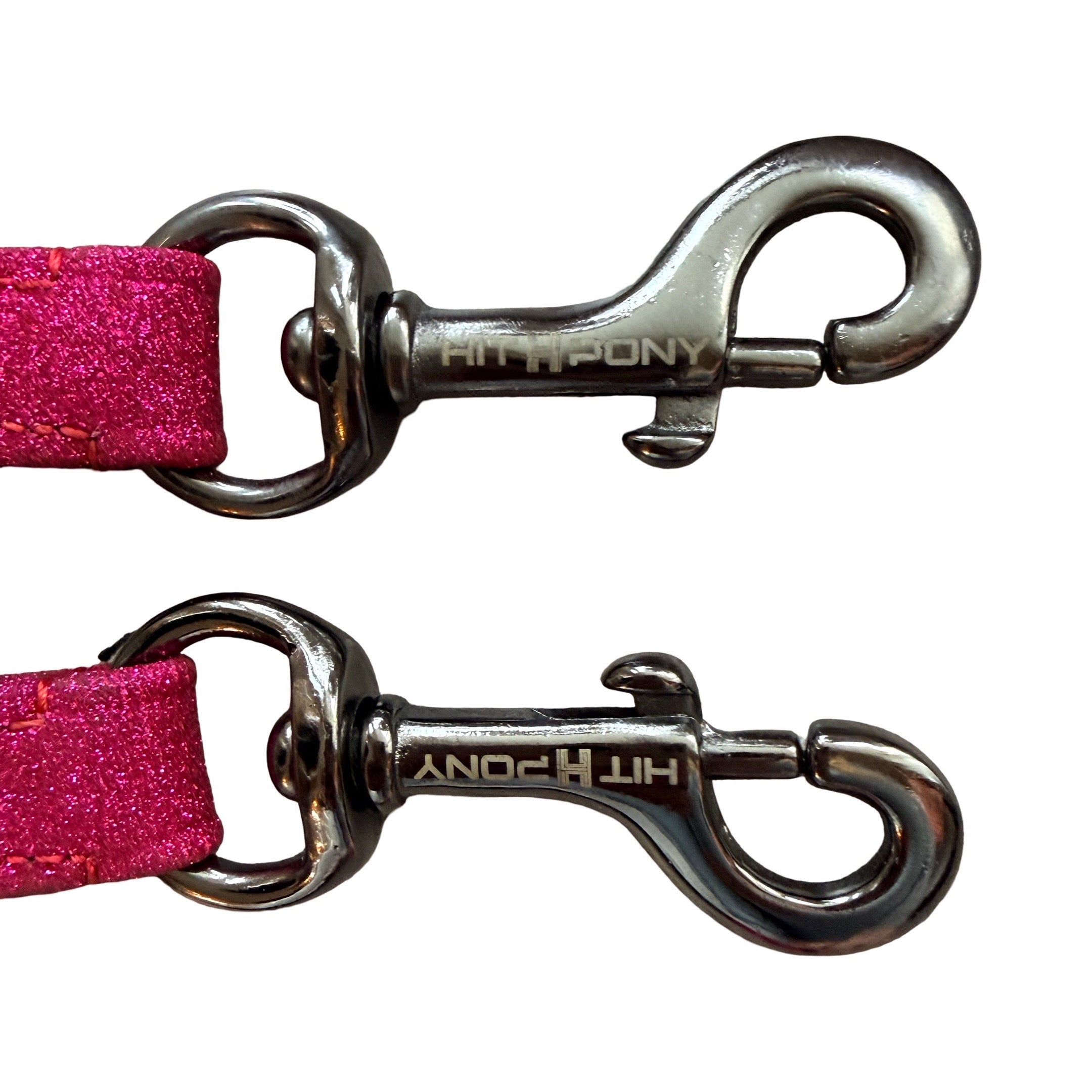 Zügel Haken Glitzer Hot Pink – Biothane Glitzer | HIT PONY