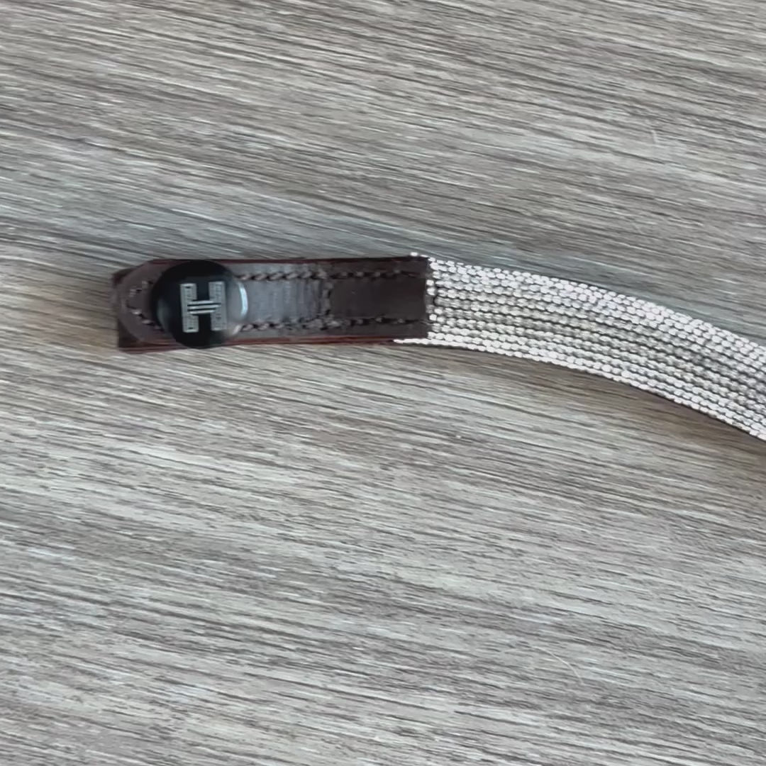 Frontal Shine Silver – Cuir Marron | HIT PONY