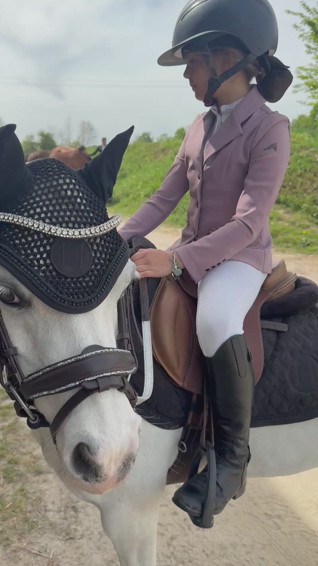 Bridon Dakota Silver – Cuir Marron | HIT PONY